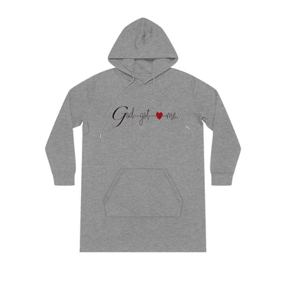 God Got Me Streeter Hoodie Dress
