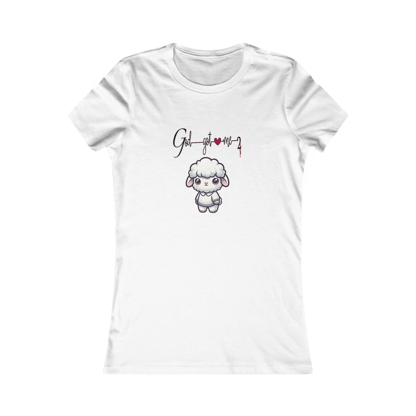 Women's Tee - God Got Me2 Inspirational Faith Statement T-Shirt