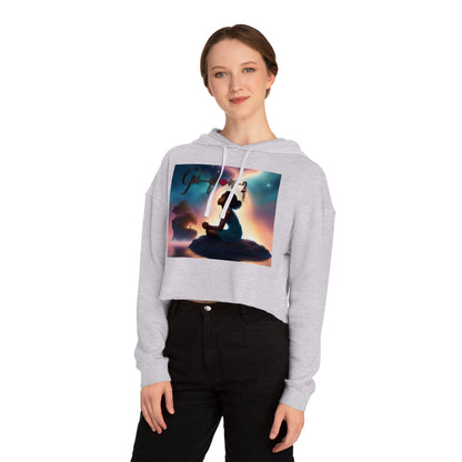 Women’s God Got Me2 Cropped Hooded Sweatshirt