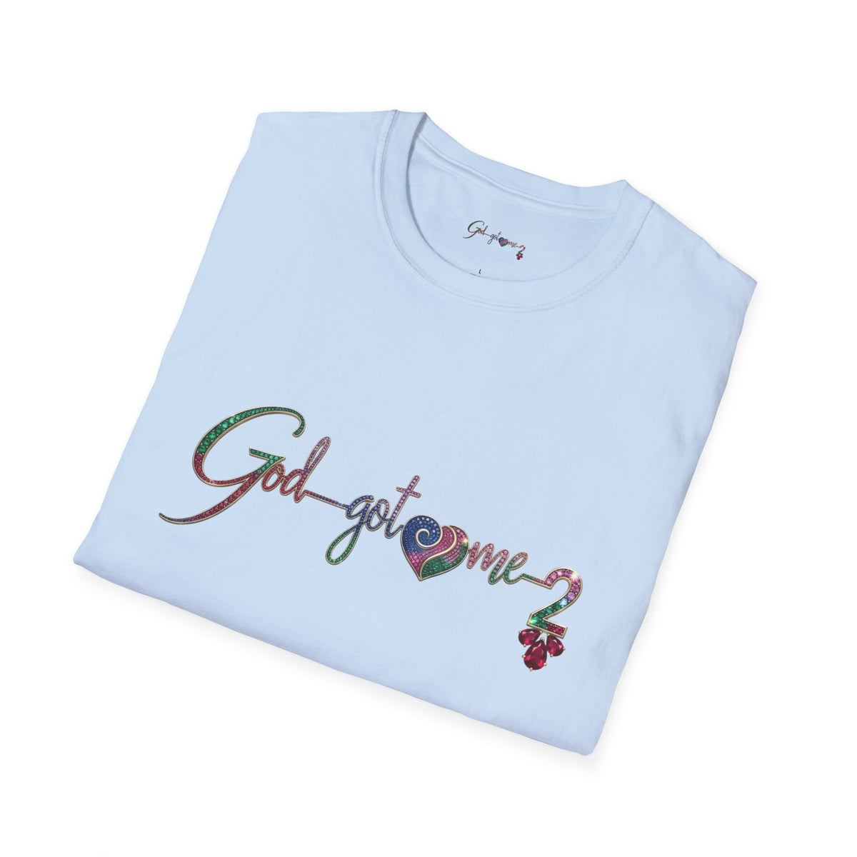 God Got Me2  Floral Script T-Shirt
