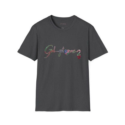 God Got Me2  Floral Script T-Shirt