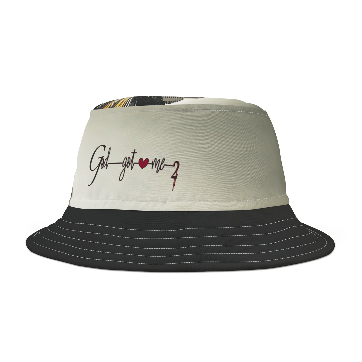 God Got Me 2 Bucket Hat (AOP)