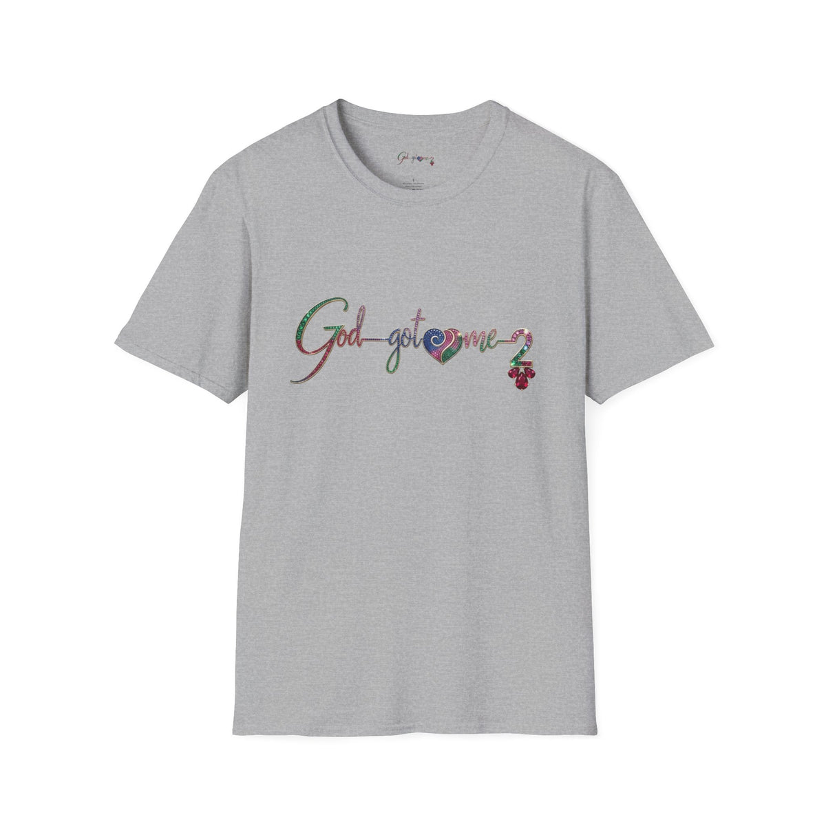 God Got Me2  Floral Script T-Shirt