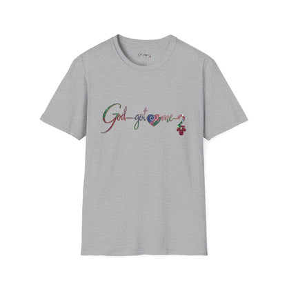 God Got Me2  Floral Script T-Shirt