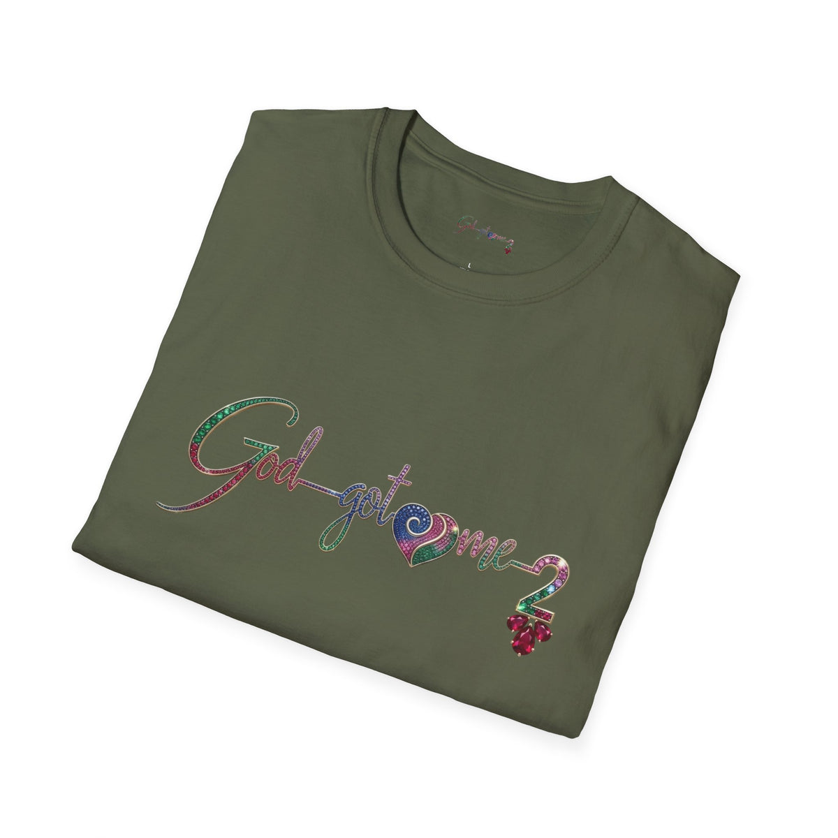 God Got Me2  Floral Script T-Shirt
