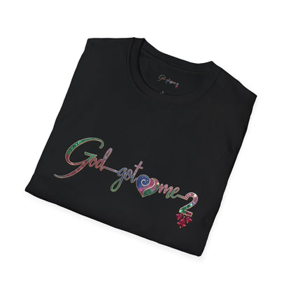 God Got Me2  Floral Script T-Shirt