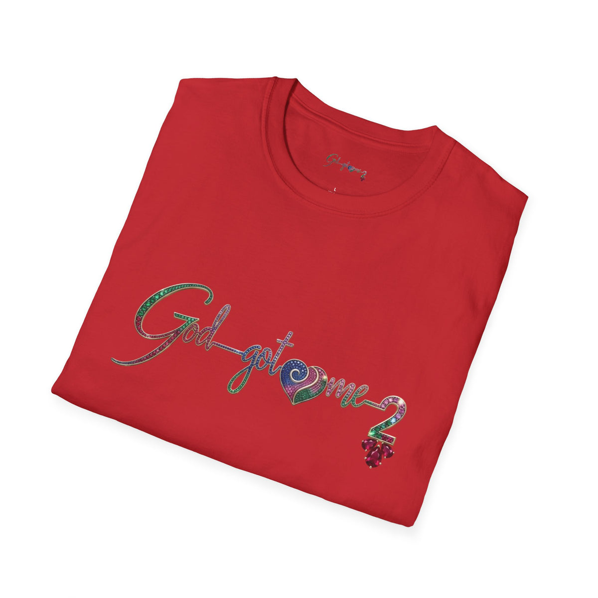 God Got Me2  Floral Script T-Shirt