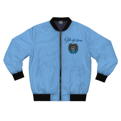 God Got Me Men's Bomber Jacket (AOP)