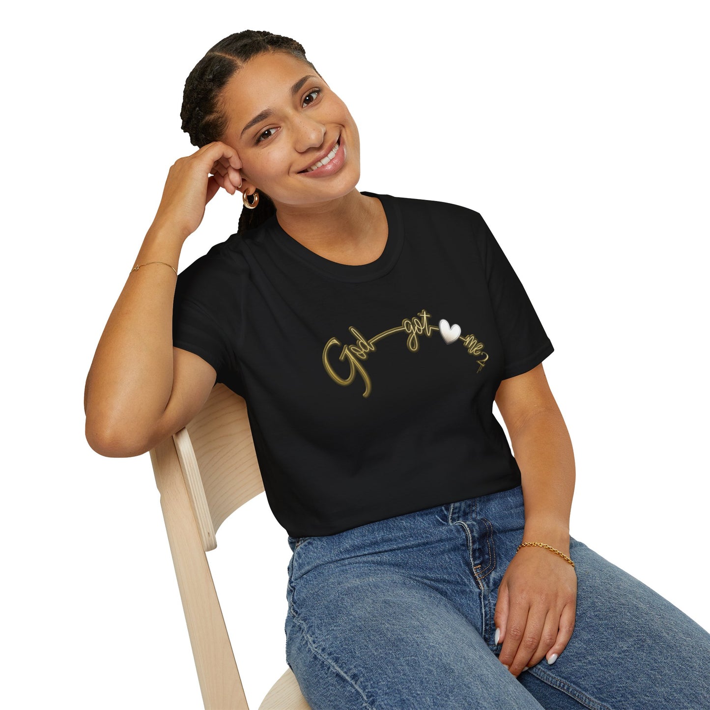 God Got Me2  Softstyle T-Shirt