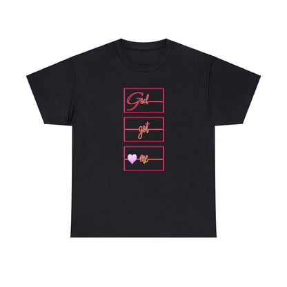 God Got Me Heavy Cotton T-shirt
