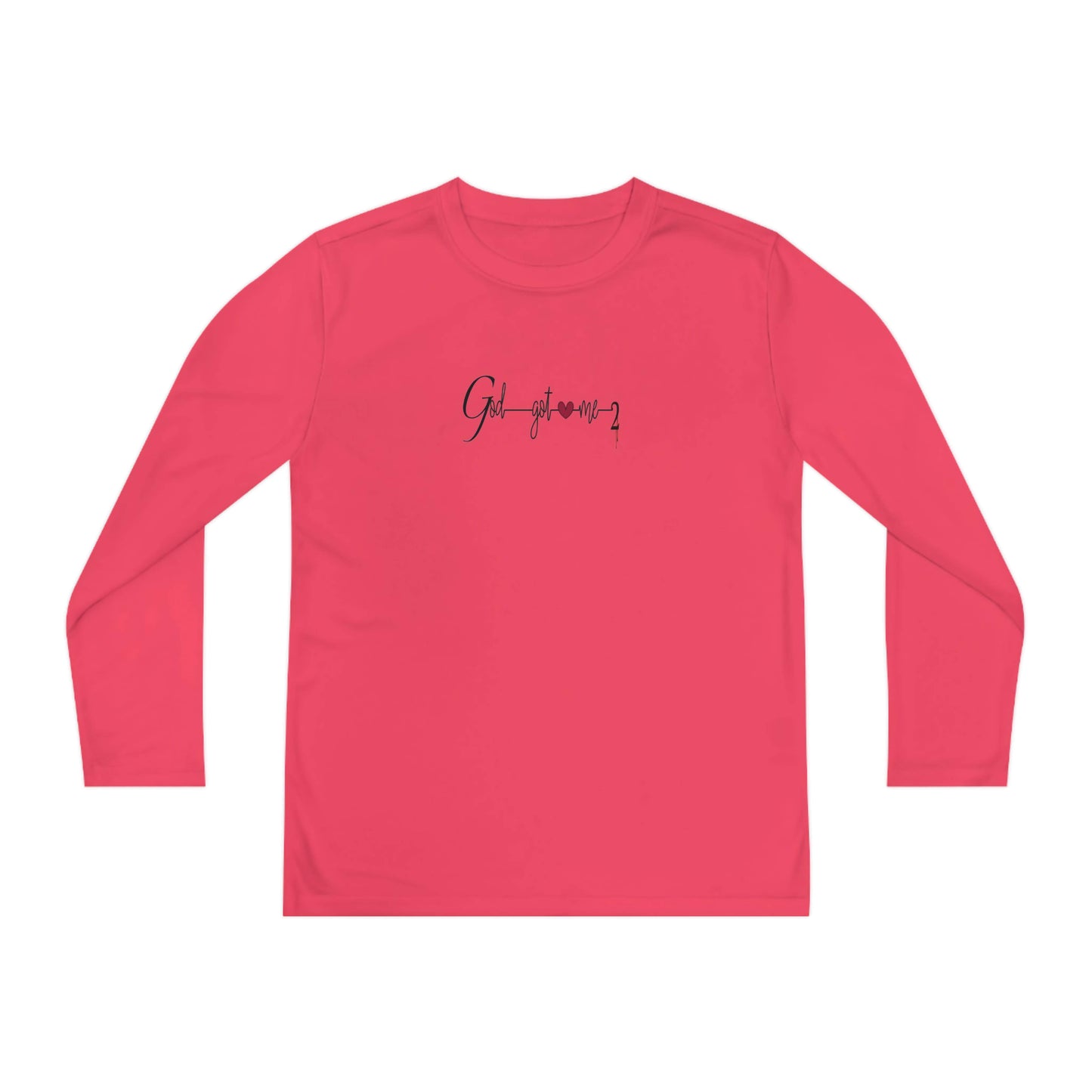 Youth God Got Me2 Long Sleeve Competitor Tee